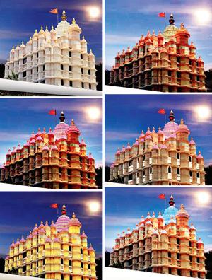 Architecht Jimmy Mistry made a presentation on Wednesday showing how Siddhivinayak temple would look Architecht Jimmy Mistry made a presentation on Wednesday showing how Siddhivinayak temple would look